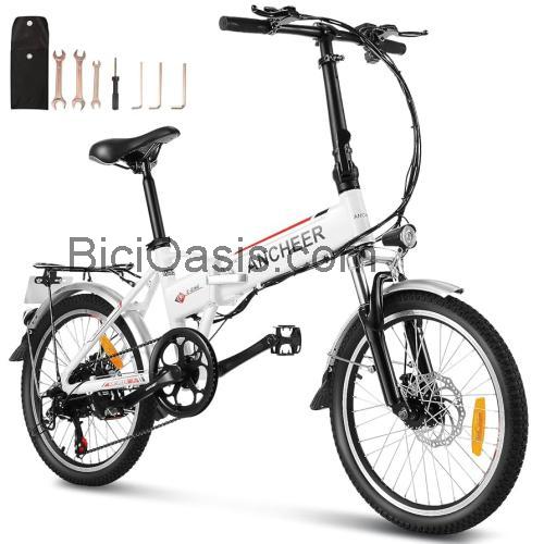 Ancheer 20 Folding Electric Bike ficha técnica y opiniones